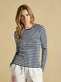 Thumbnail 2 of Joules Women's Sophie Long Sleeve Ribbed Fitted T-Shirt - Navy Striped
