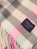 Thumbnail 6 of Joules Women's Langtree Scarf - Pink / Grey Gingham