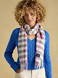Thumbnail 2 of Joules Women's Langtree Scarf - Pink / Grey Gingham