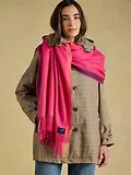 Thumbnail 2 of Joules Women's Oversized Blanket Scarf - Pink