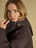 Thumbnail 6 of Joules Women's Coverall Oversized Fleece Lined Waterproof Coat - Chocolate Brown