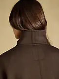 Thumbnail 8 of Joules Women's Soft Full Zip Funnel Neck Sweatshirt - Chocolate Brown