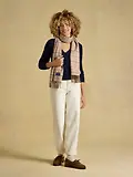 Thumbnail 3 of Joules Women's Langtree Scarf - Neutral Check