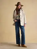 Thumbnail 3 of Joules Women's Grove Wool Fedora Hat - Tan Brown