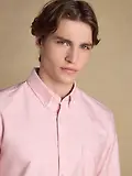 Thumbnail 7 of Joules Men's Oxford Long Sleeve Classic Fit Cotton Shirt - Pink