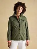Thumbnail 2 of Joules Women's Twyford Lightweight Utility Jacket with Adjustable Waist - Khaki Green