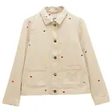 Thumbnail 1 of Joules Women's Marlow Embroidered Jacket - Stone
