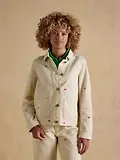Thumbnail 2 of Joules Women's Marlow Embroidered Jacket - Stone