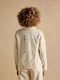 Thumbnail 3 of Joules Women's Marlow Embroidered Jacket - Stone