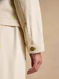 Thumbnail 9 of Joules Women's Marlow Embroidered Jacket - Stone