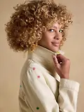 Thumbnail 10 of Joules Women's Marlow Embroidered Jacket - Stone
