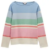 Thumbnail 1 of Joules Women's Harbour Boat Neck 100% Cotton Breton Top - Multi Stripe