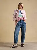 Thumbnail 7 of Joules Women's Harbour Boat Neck 100% Cotton Breton Top - Multi Stripe