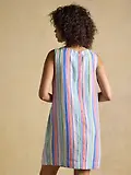 Thumbnail 3 of Joules Women's Delphine Shift Dress With Linen - Multi Striped