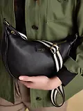 Thumbnail 4 of Joules Women's Jade Half Moon Adjustable Cross Body Bag - Black