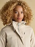 Thumbnail 7 of Joules Women's Portwell Waterproof Raincoat - Neutral