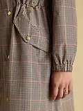 Thumbnail 6 of Joules Women's Holkham Waterproof Packable Hooded Raincoat - Henson Check