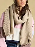 Thumbnail 3 of Joules Women's Fine Knit Scarf - Oatmeal