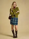 Thumbnail 5 of Joules Women's Wrenley Wrap Skirt - Green Check