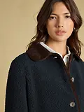 Thumbnail 6 of Joules Women's Sadie Button Through Fleece Jacket - Navy