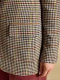 Thumbnail 10 of Joules Women's Hackmore Check Relaxed Fit Tweed Blazer With Wool - Elton Tweed