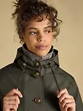 Thumbnail 7 of Joules Women's Rainmore Raincoat - Khaki Green