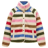 Thumbnail 1 of Joules Women's Borg Fleece Jacket - Multi Bright