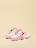 Thumbnail 3 of Joules Women's Soleil Buckle Flip Flops - Pink