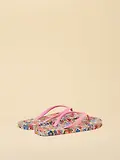 Thumbnail 3 of Joules Women's Sandy Printed Flip Flops - Ditsy