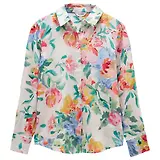 Thumbnail 1 of Joules Women's Anna Long Sleeve 100% Linen Shirt - Multi Floral
