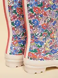 Thumbnail 6 of Joules Women's Floral Adjustable Tall Wellies - White Ditsy