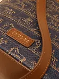Thumbnail 4 of Joules Women's Bucket Bag - Navy & Brown Horse Print