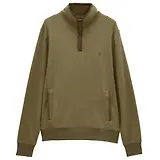 Thumbnail 1 of Joules Men's Herringbone Quarter Zip Sweatshirt - Green