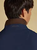 Thumbnail 8 of Joules Men's Woody Long Sleeve Cotton Pique Polo Shirt - Navy