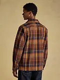 Thumbnail 3 of Joules Men's Flannel Overshirt - Brown Check