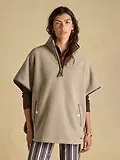 Thumbnail 2 of Joules Women's Heritage Polar Fleece Short Cape - Mink Brown