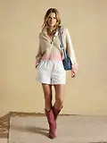 Thumbnail 4 of Joules Women's Nora Cardigan - Cream