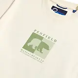 Thumbnail 10 of Penfield Men's Contrast Stripe Bear T-Shirt - Vanilla