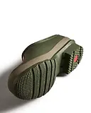 Thumbnail 3 of Hunter Men's Gardener Neoprene Lined Clogs - Dark Olive/Clay