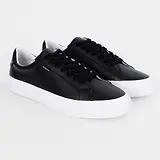 Thumbnail 4 of PS By Paul Smith Men's Coated Leather Amos Trainers - Black