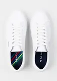 Thumbnail 4 of PS By Paul Smith Men's Amos Trainers - White Coated Leather