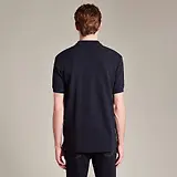 Thumbnail 2 of PS By Paul Smith Men's Cotton-Piqué Zebra Logo Polo Shirt - Dark Navy
