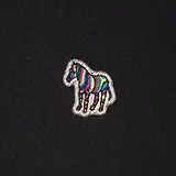 Thumbnail 4 of PS By Paul Smith Men's Cotton Zebra Logo Zip Sweatshirt - Black