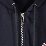 Thumbnail 6 of PS By Paul Smith Men's Cotton Zip-Front Zebra Logo Hoodie - Dark Navy