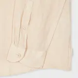 Thumbnail 2 of PS By Paul Smith Men's Linen Button-Down Collar Shirt - Ecru