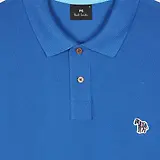 Thumbnail 2 of PS By Paul Smith Men's Organic Cotton Zebra Polo Shirt - Ocean Blue