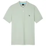 Thumbnail 1 of PS By Paul Smith Men's Organic Cotton Zebra Polo Shirt - Sage Green