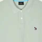 Thumbnail 2 of PS By Paul Smith Men's Organic Cotton Zebra Polo Shirt - Sage Green