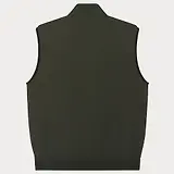Thumbnail 2 of PS By Paul Smith Men's 'Sports Stripe' Mixed Media Gilet - Green