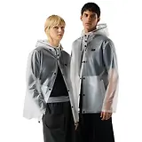 Thumbnail 1 of Hunter Unisex Downpour Izzy Pu Hooded Jacket - Clear Matte